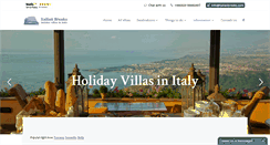 Desktop Screenshot of italianbreaks.com